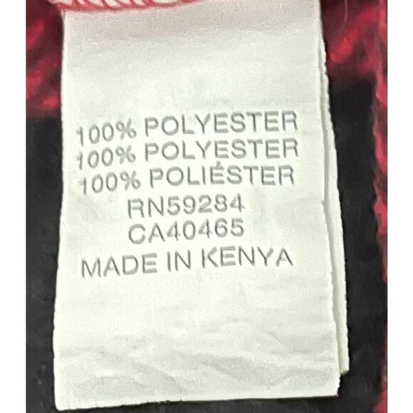 THE CHILDREN’S PLACE LONG SLEEVE FLANNEL SHIRT, UNISEX CHILD, 2T, BLACK & RED - Picture 7 of 8